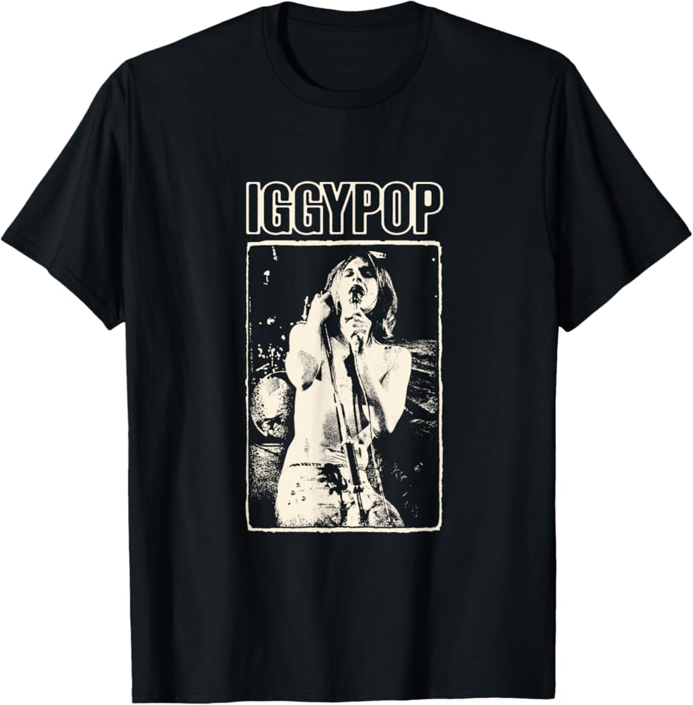 USA製✦Iggy Pop✦Tシャツ✦ビンテージ Iggy Pop T-shirt, Vintage Rare Iggy and the Stooges Punk Rock
